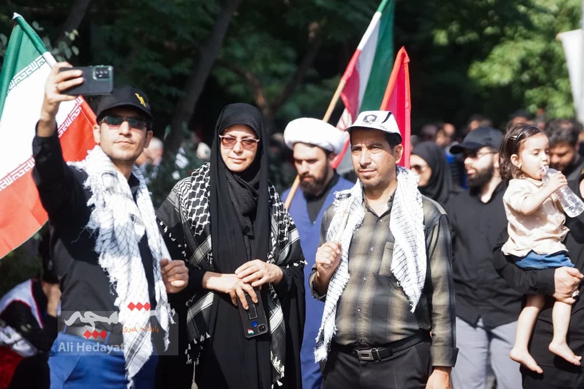 بزرگترین تشییع تاریخی جهانی در تهران +تصاویر — تصویر 29