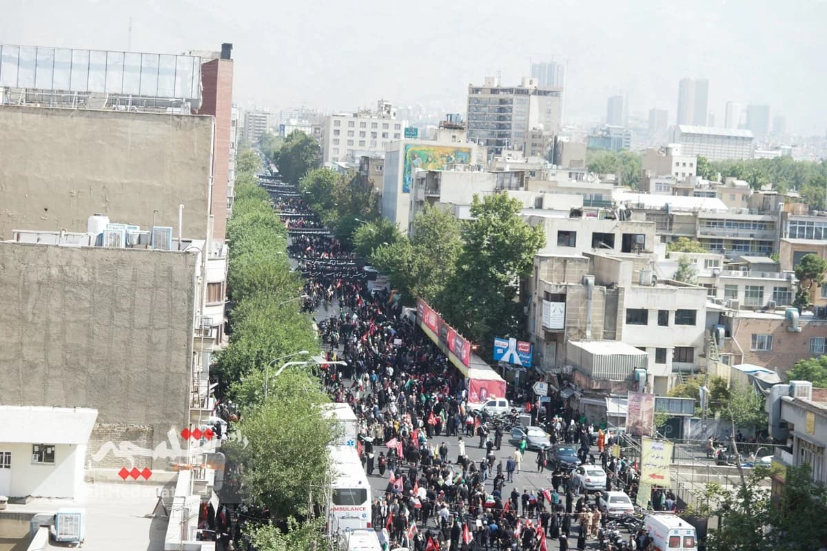 بزرگترین تشییع تاریخی جهانی در تهران +تصاویر — تصویر 40
