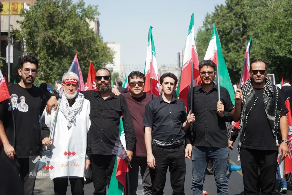 بزرگترین تشییع تاریخی جهانی در تهران +تصاویر — تصویر 44