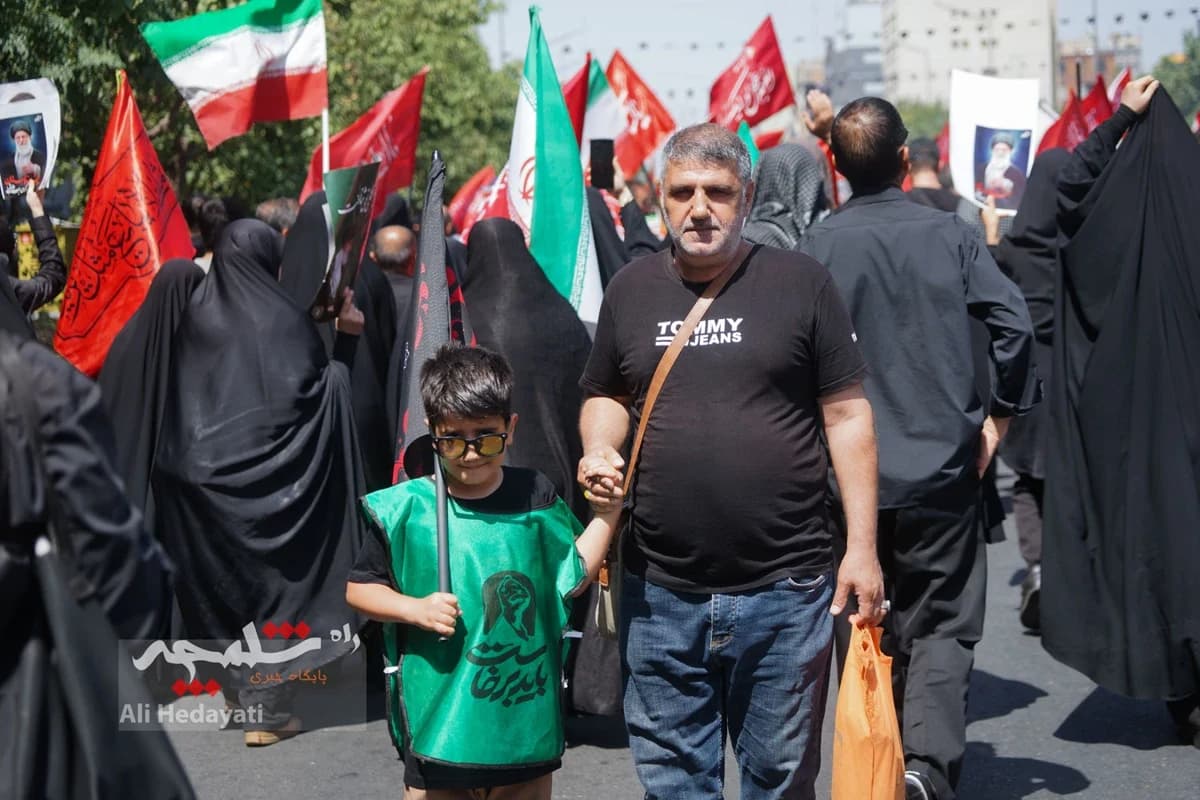 بزرگترین تشییع تاریخی جهانی در تهران +تصاویر — تصویر 50