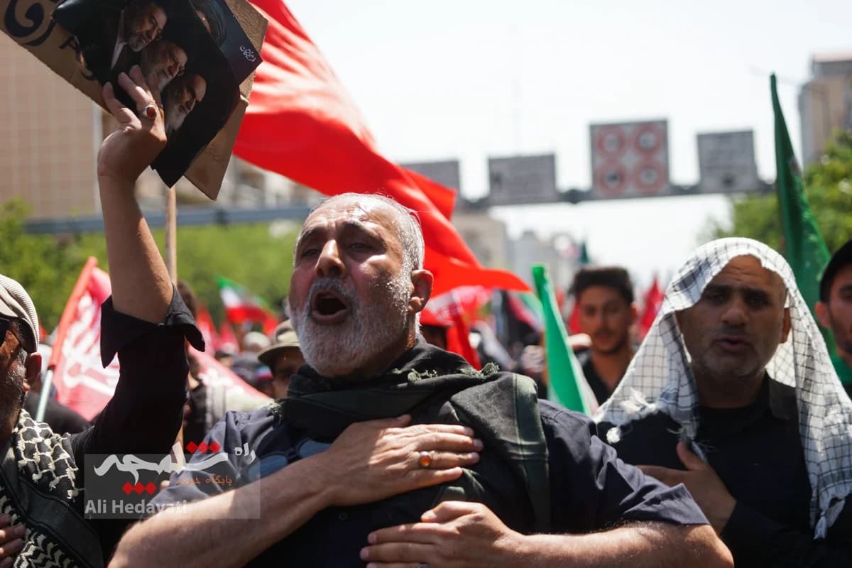 بزرگترین تشییع تاریخی جهانی در تهران +تصاویر — تصویر 51