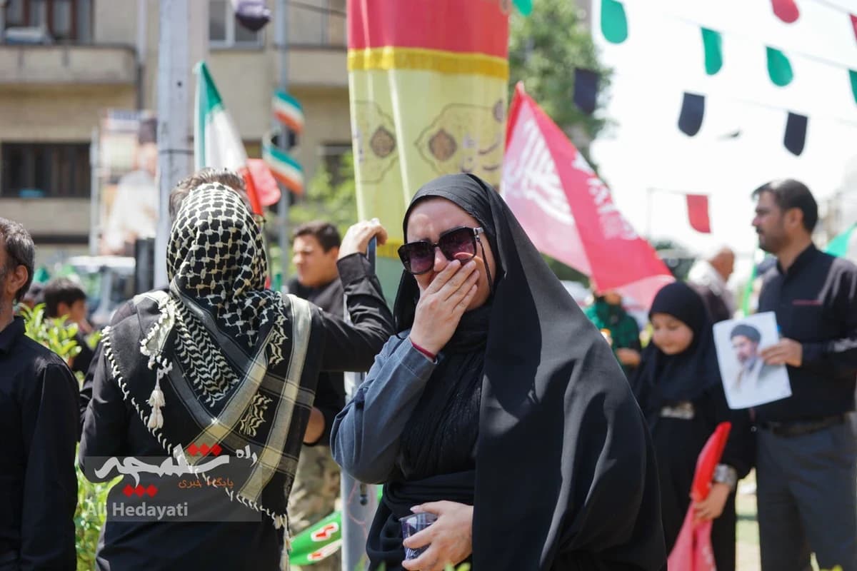 بزرگترین تشییع تاریخی جهانی در تهران +تصاویر — تصویر 70