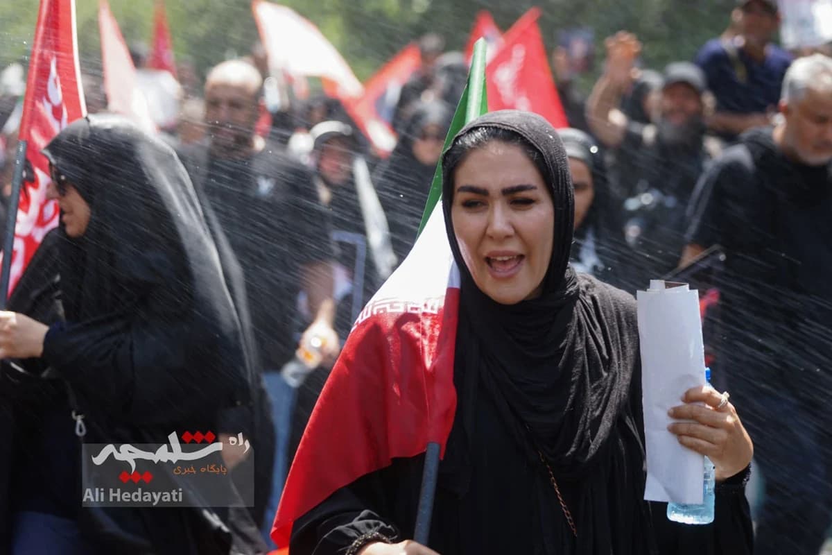 بزرگترین تشییع تاریخی جهانی در تهران +تصاویر — تصویر 73