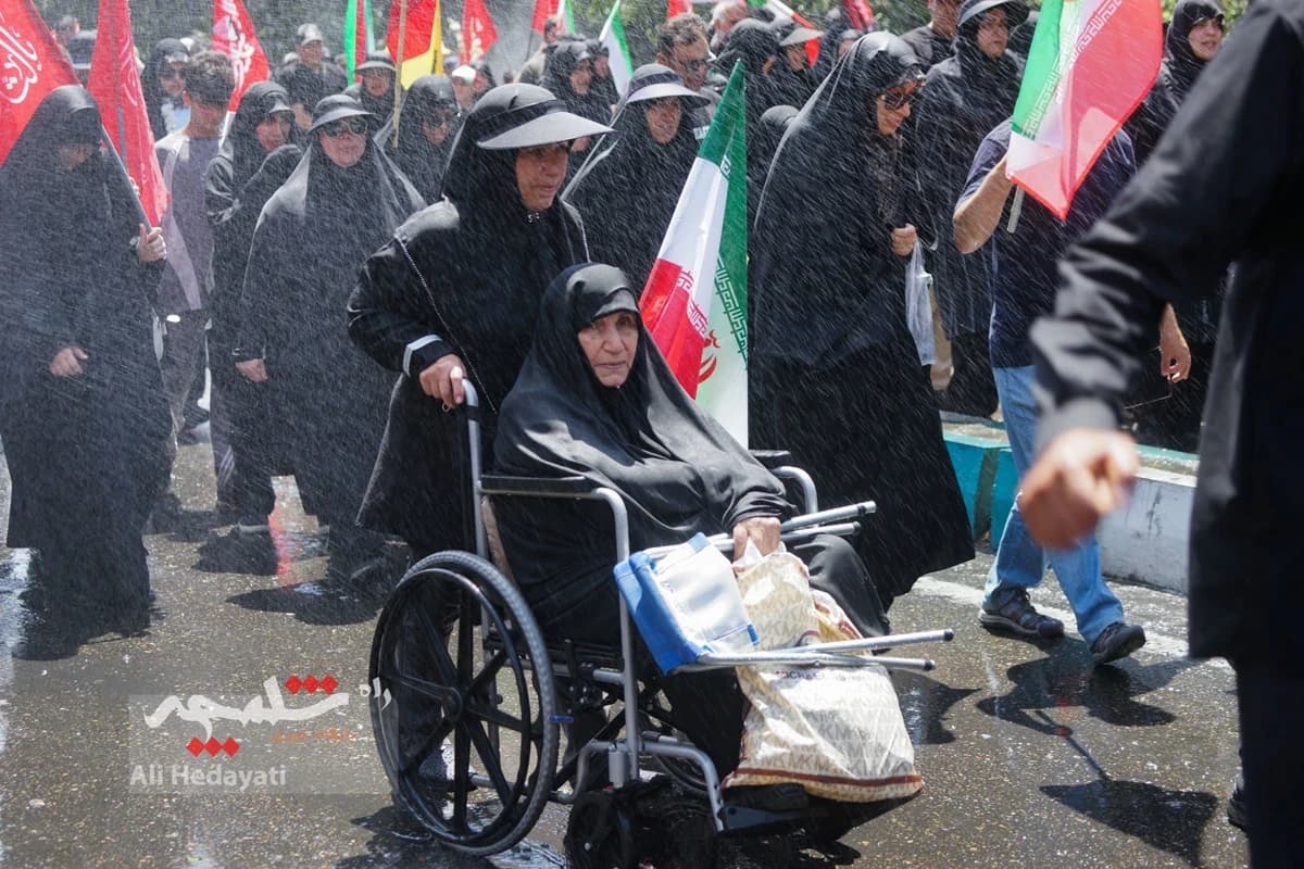 بزرگترین تشییع تاریخی جهانی در تهران +تصاویر — تصویر 72