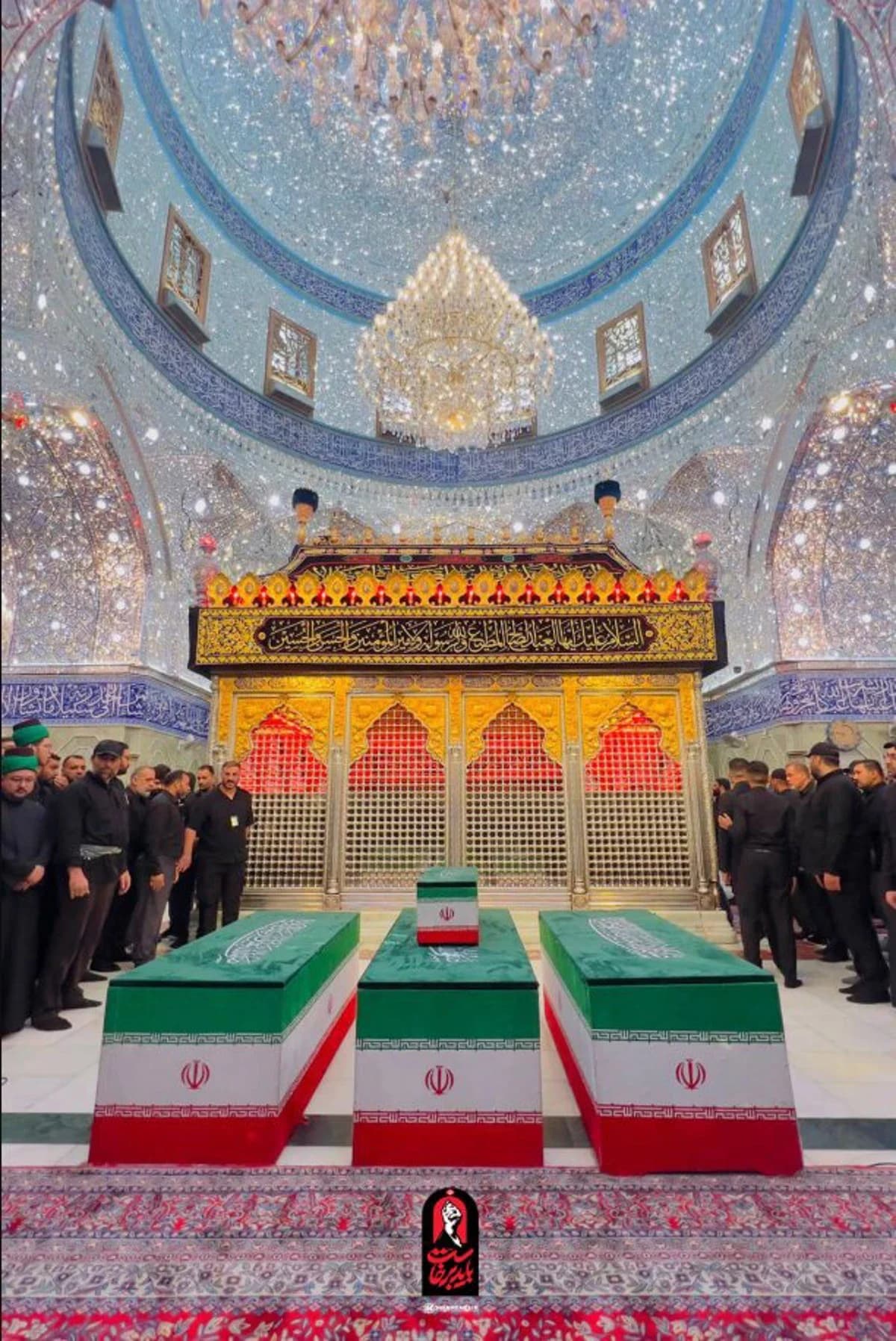 با خامنهای شهید، کربلا غوغا شد +تصاویر — تصویر 3