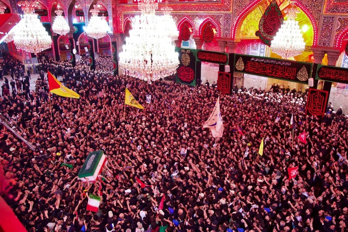 با خامنهای شهید، کربلا غوغا شد +تصاویر — تصویر 12