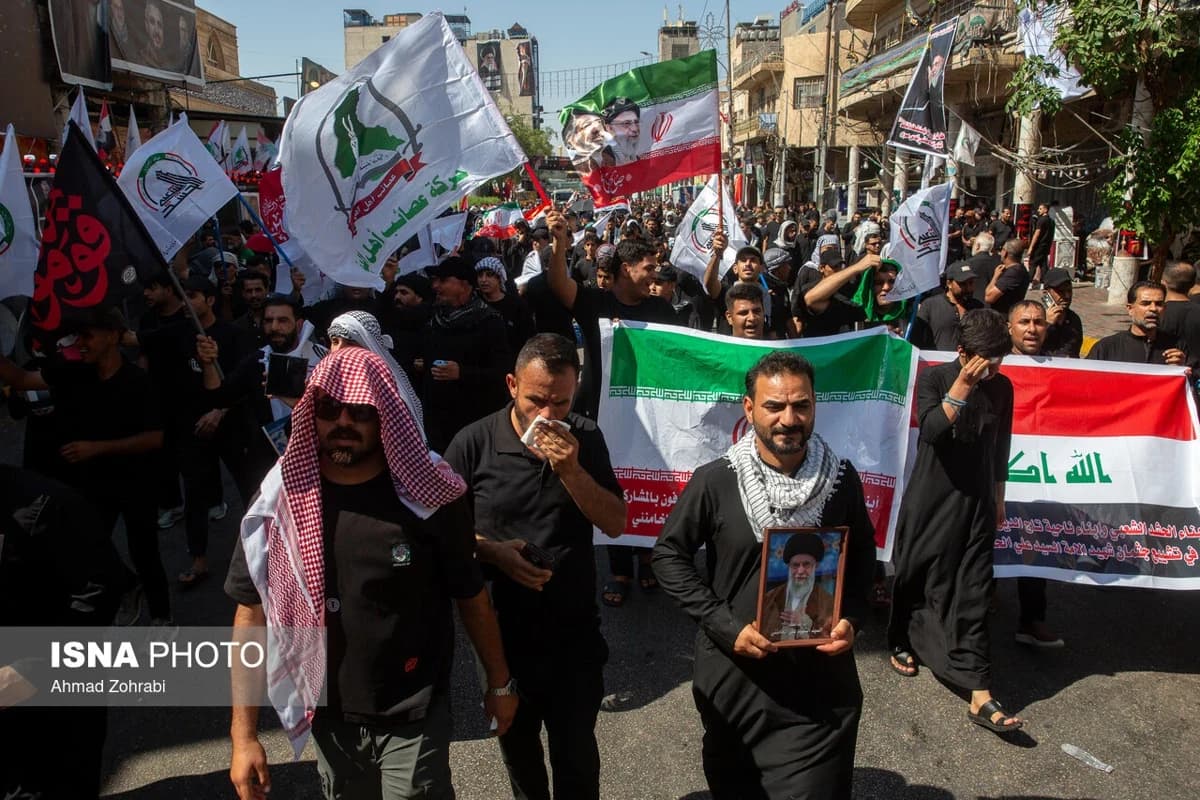 با خامنهای شهید، کربلا غوغا شد +تصاویر — تصویر 19