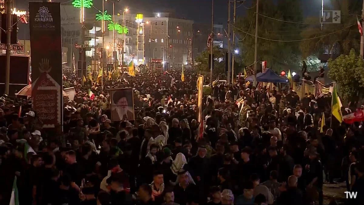 با خامنهای شهید، کربلا غوغا شد +تصاویر — تصویر 26