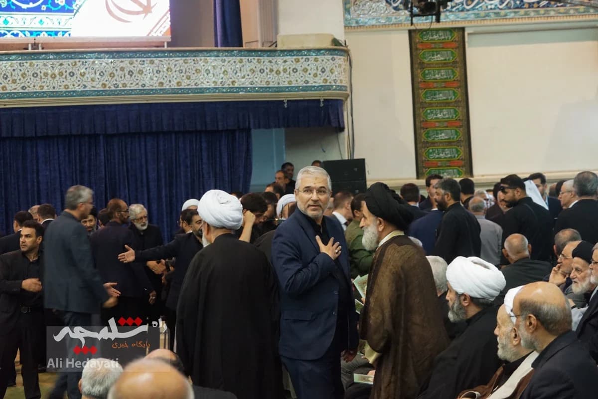 مراسم گرامیداشت آقای شهید ایران در تهران برگزار شد +تصاویر — تصویر 24