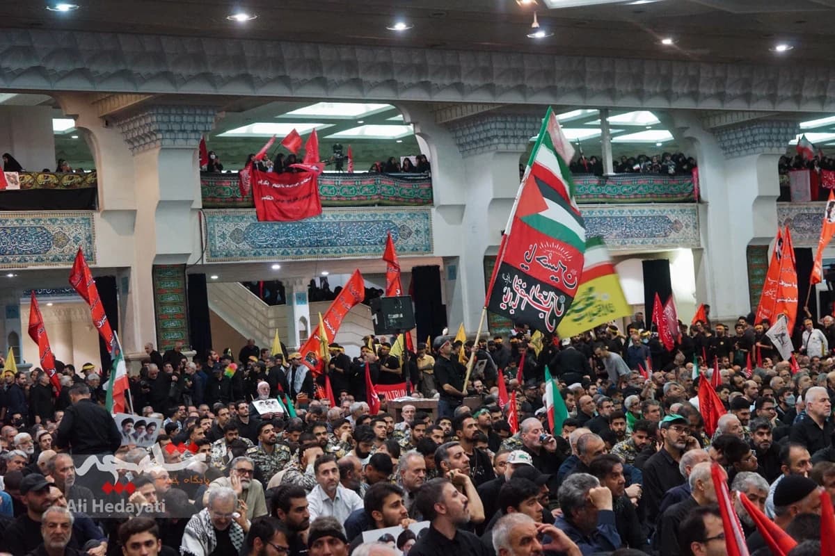 مراسم گرامیداشت آقای شهید ایران در تهران برگزار شد +تصاویر — تصویر 35