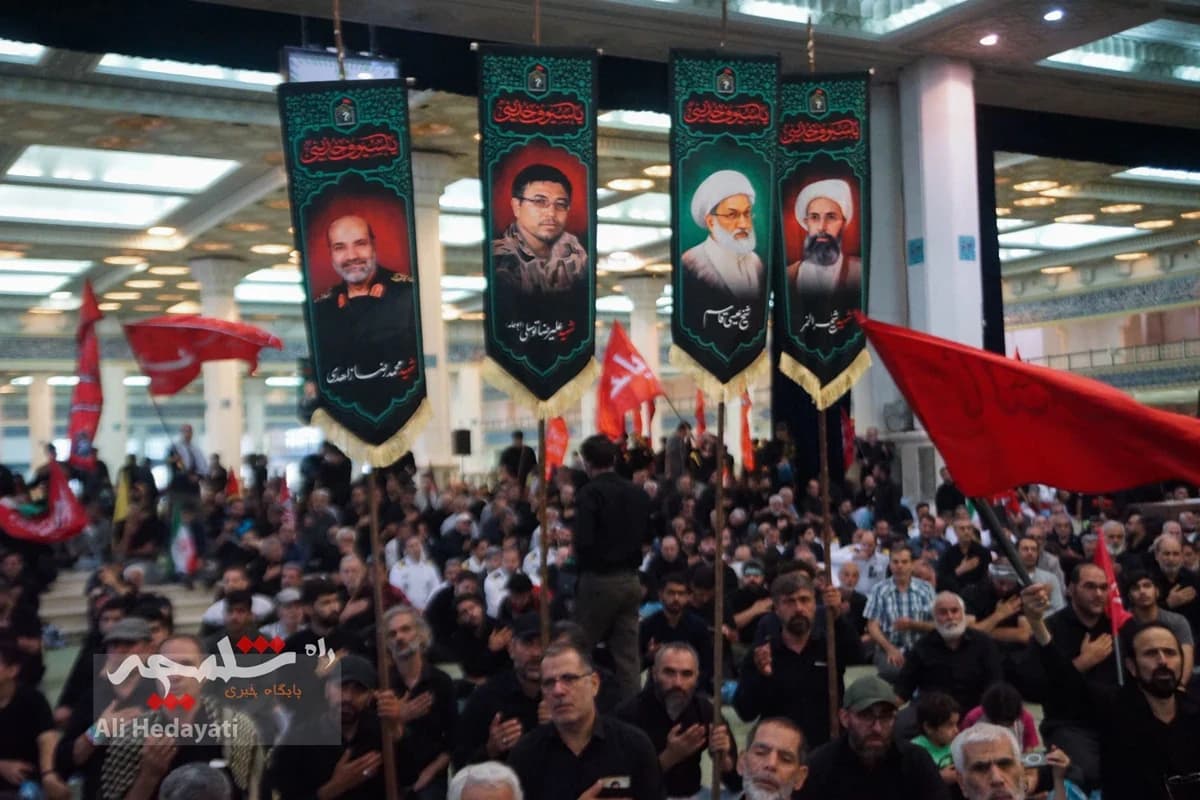 مراسم گرامیداشت آقای شهید ایران در تهران برگزار شد +تصاویر — تصویر 45