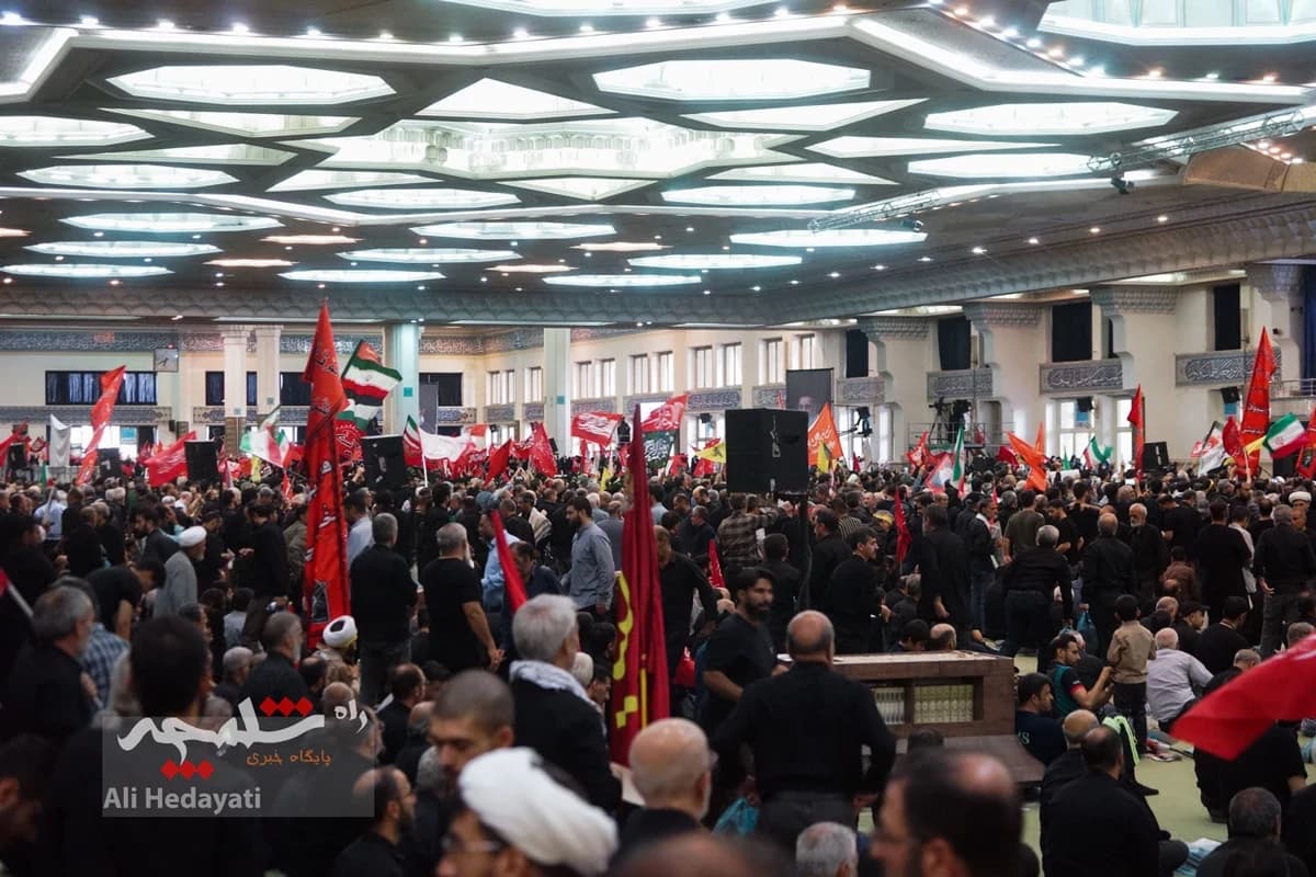 مراسم گرامیداشت آقای شهید ایران در تهران برگزار شد +تصاویر — تصویر 74