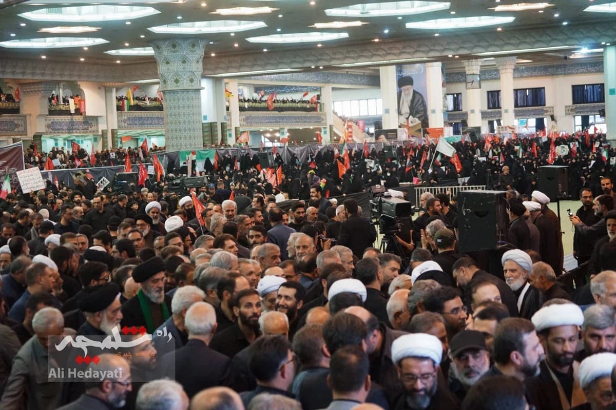 مراسم گرامیداشت آقای شهید ایران در تهران برگزار شد +تصاویر — تصویر 75
