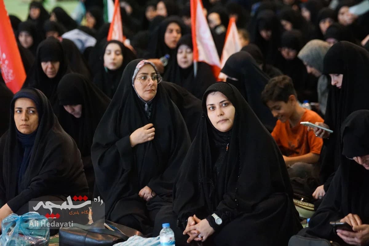 مراسم گرامیداشت آقای شهید ایران در تهران برگزار شد +تصاویر — تصویر 77