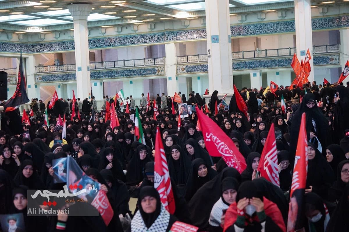 مراسم گرامیداشت آقای شهید ایران در تهران برگزار شد +تصاویر — تصویر 78