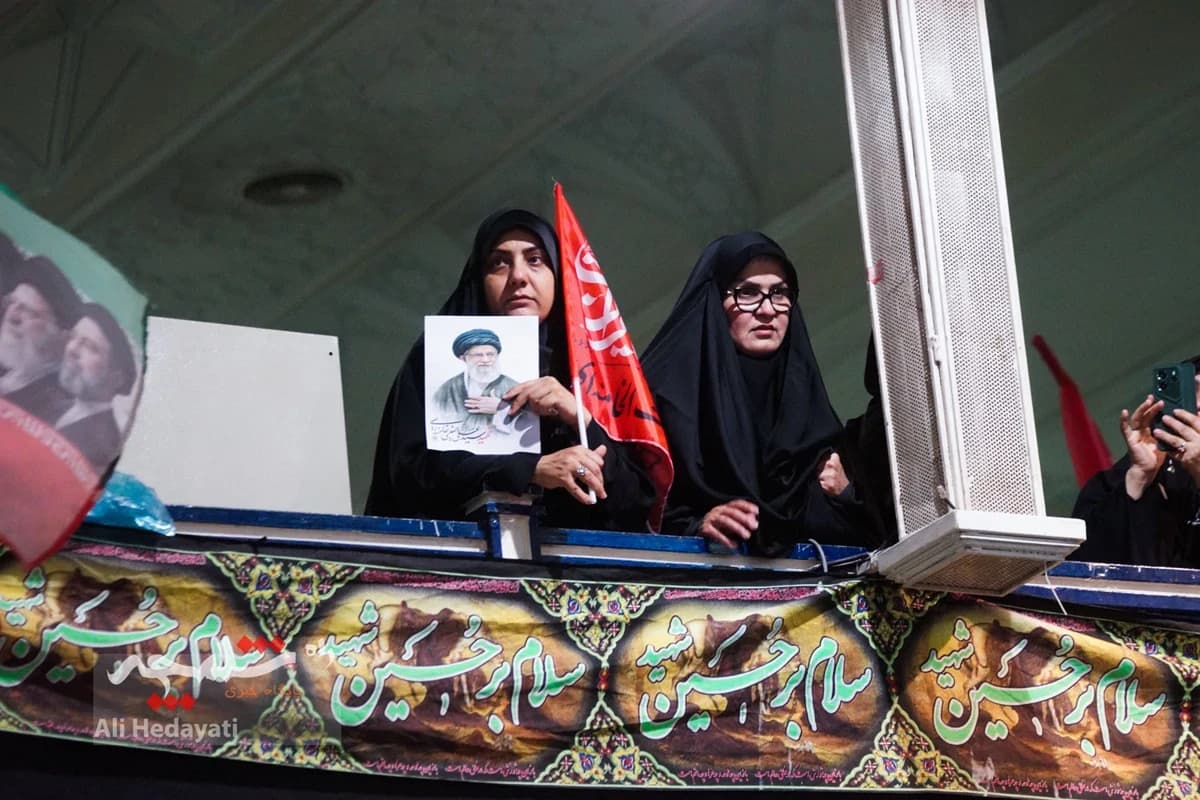 مراسم گرامیداشت آقای شهید ایران در تهران برگزار شد +تصاویر — تصویر 84