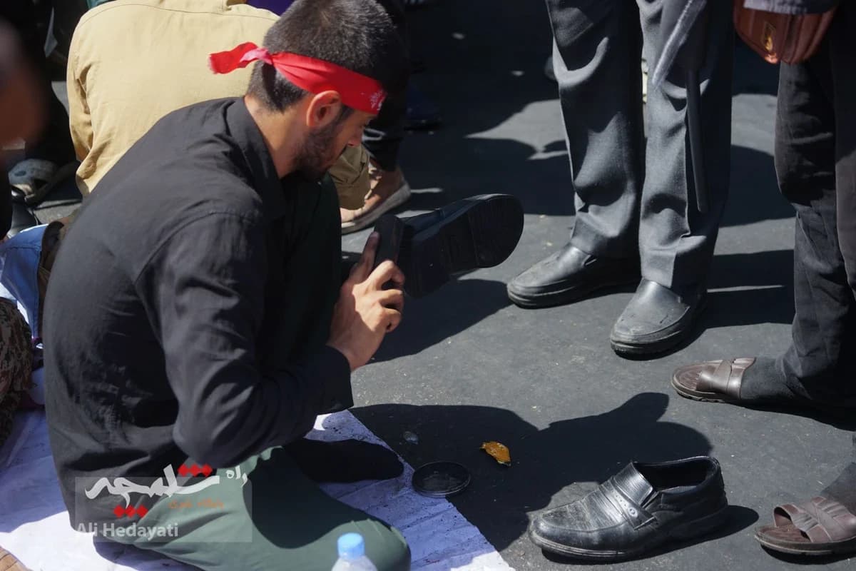 طنین عشق و دلدادگی اربعینی در تهران +تصاویر — تصویر 3
