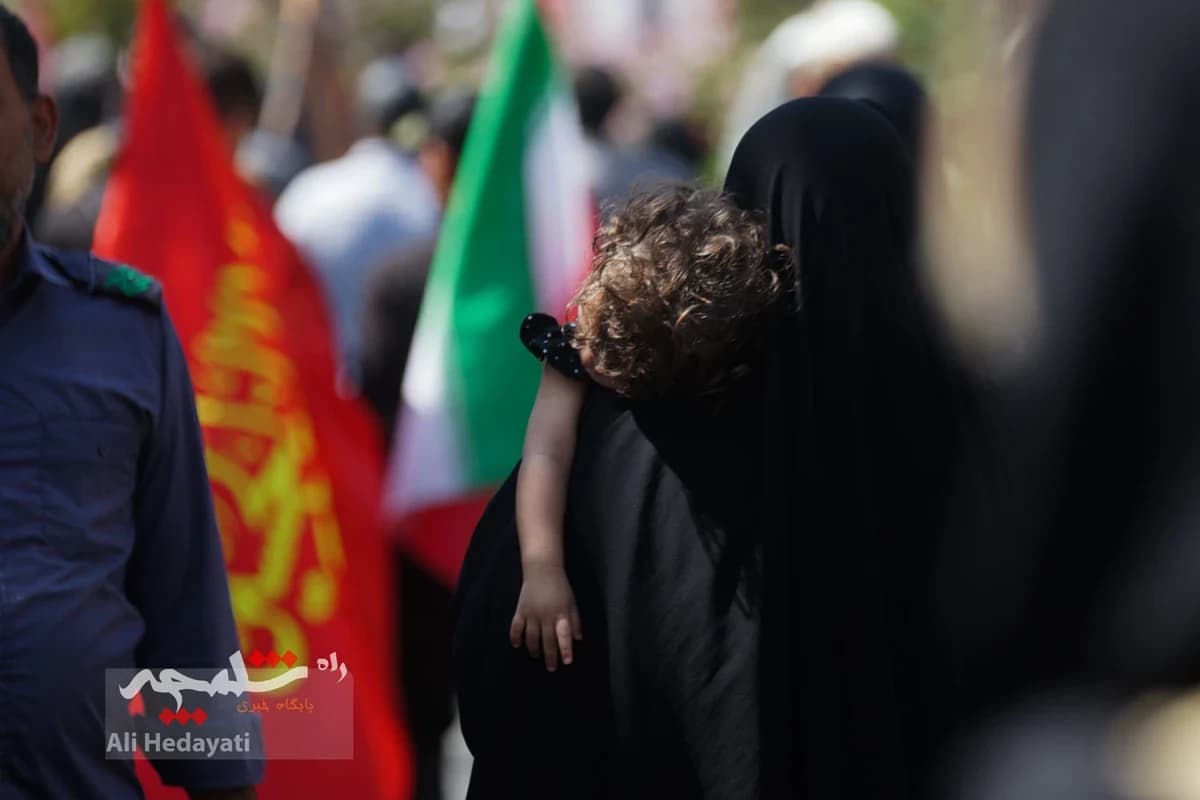 طنین عشق و دلدادگی اربعینی در تهران +تصاویر — تصویر 6