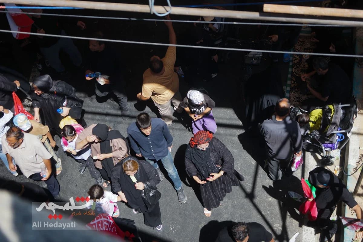 طنین عشق و دلدادگی اربعینی در تهران +تصاویر — تصویر 17