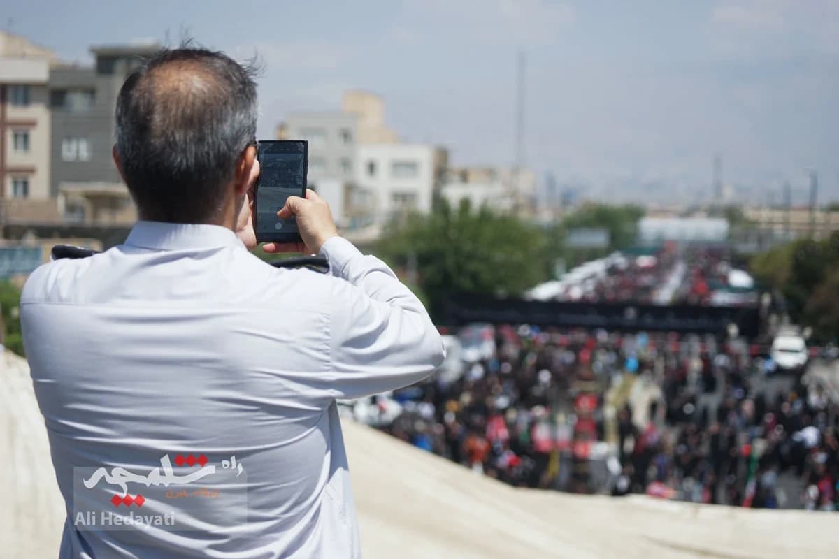 طنین عشق و دلدادگی اربعینی در تهران +تصاویر — تصویر 18