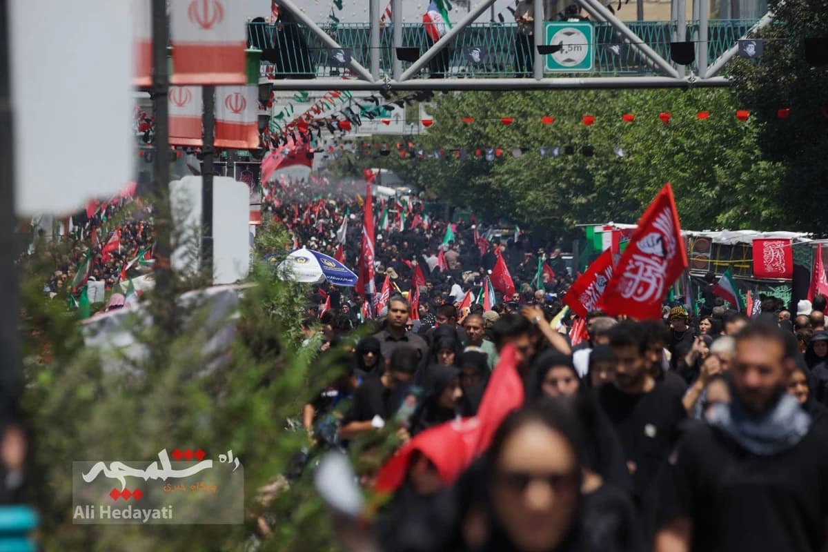 طنین عشق و دلدادگی اربعینی در تهران +تصاویر — تصویر 25