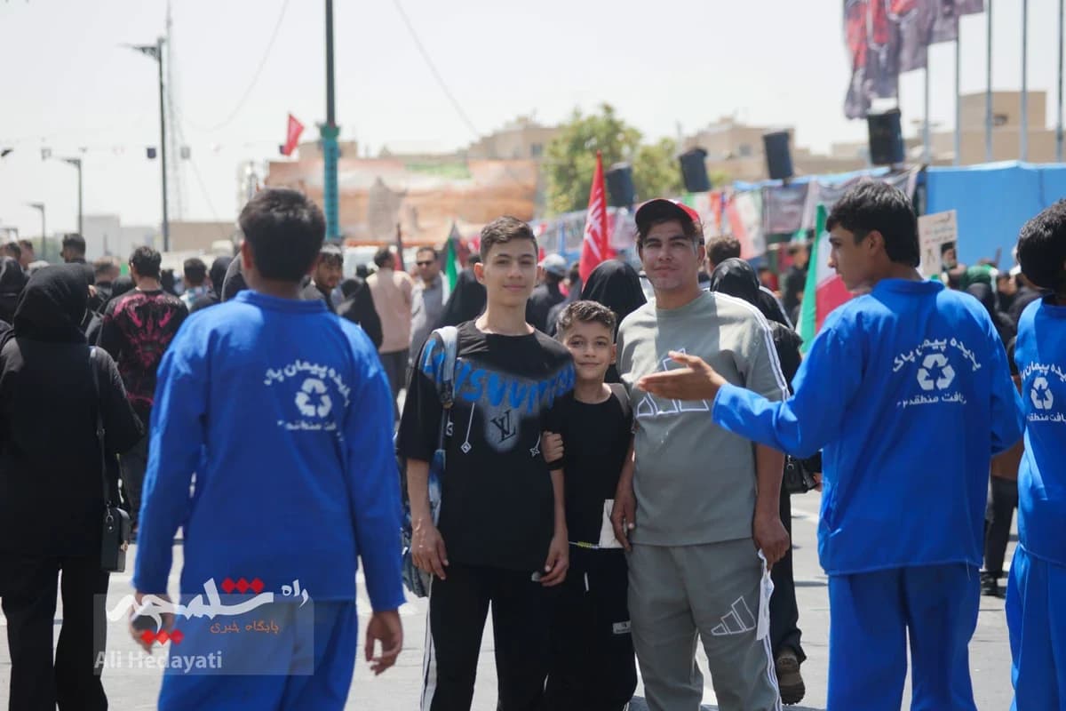 طنین عشق و دلدادگی اربعینی در تهران +تصاویر — تصویر 29