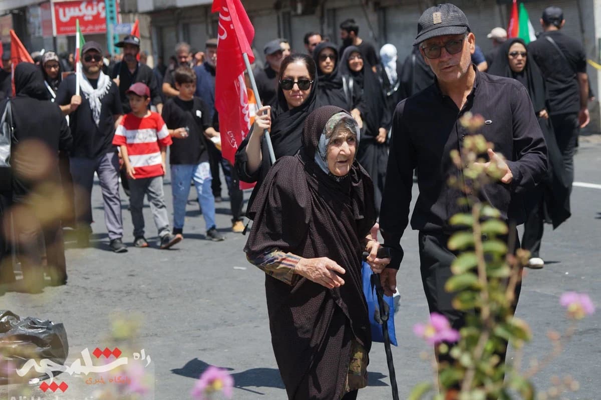 طنین عشق و دلدادگی اربعینی در تهران +تصاویر — تصویر 32