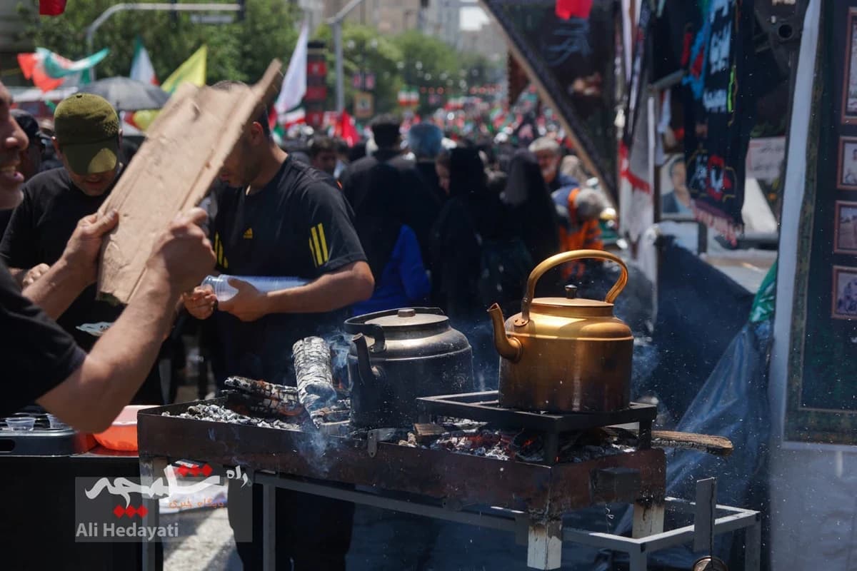 طنین عشق و دلدادگی اربعینی در تهران +تصاویر — تصویر 41