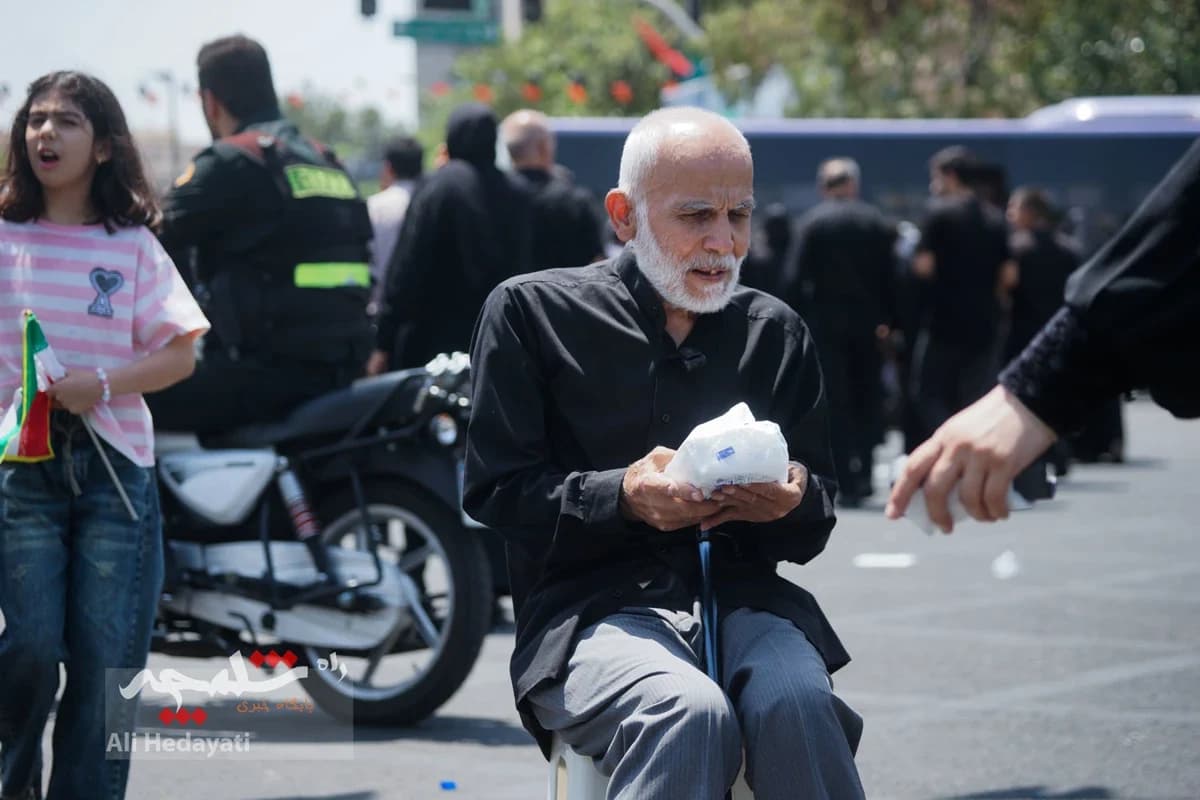 طنین عشق و دلدادگی اربعینی در تهران +تصاویر — تصویر 52