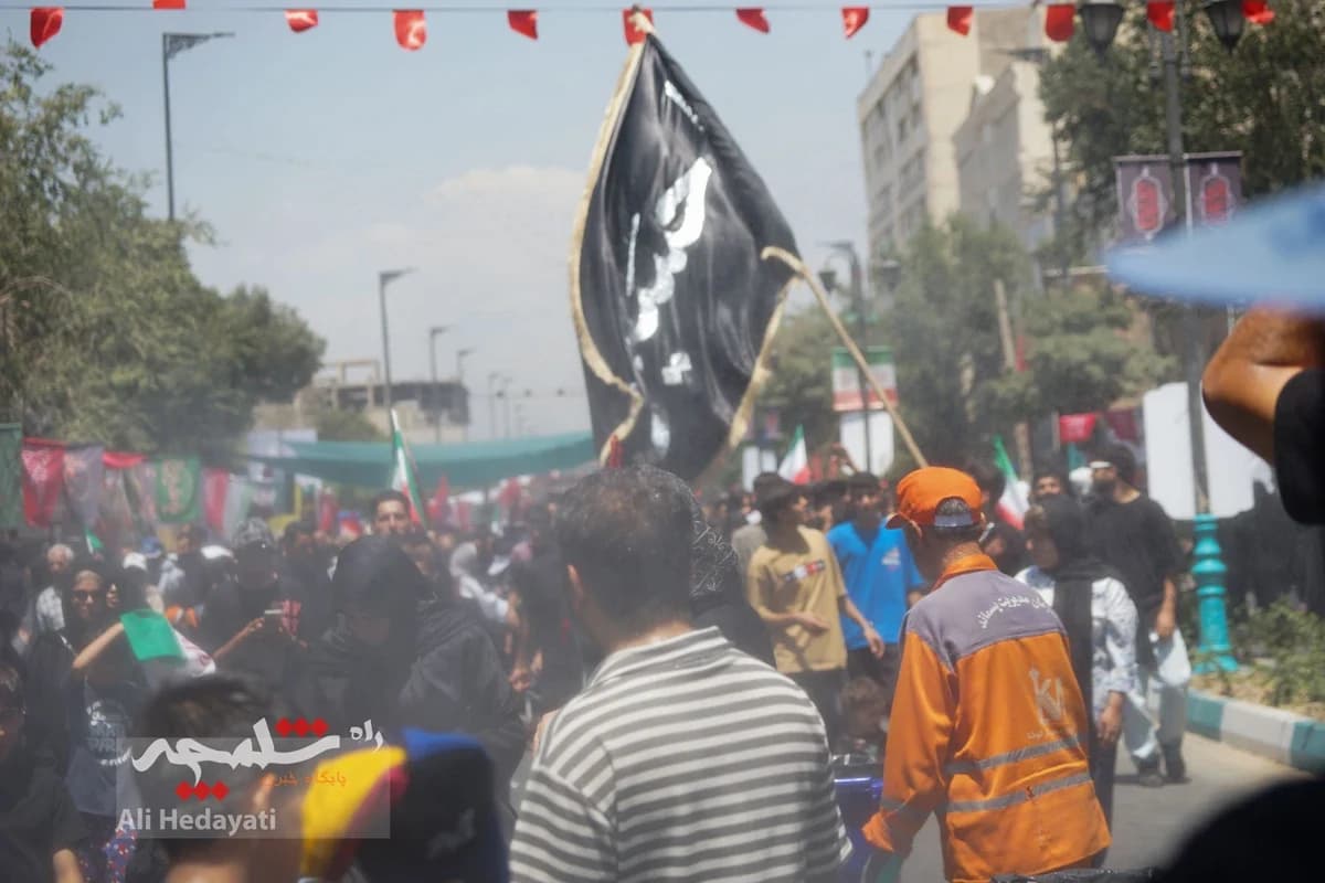 طنین عشق و دلدادگی اربعینی در تهران +تصاویر — تصویر 56