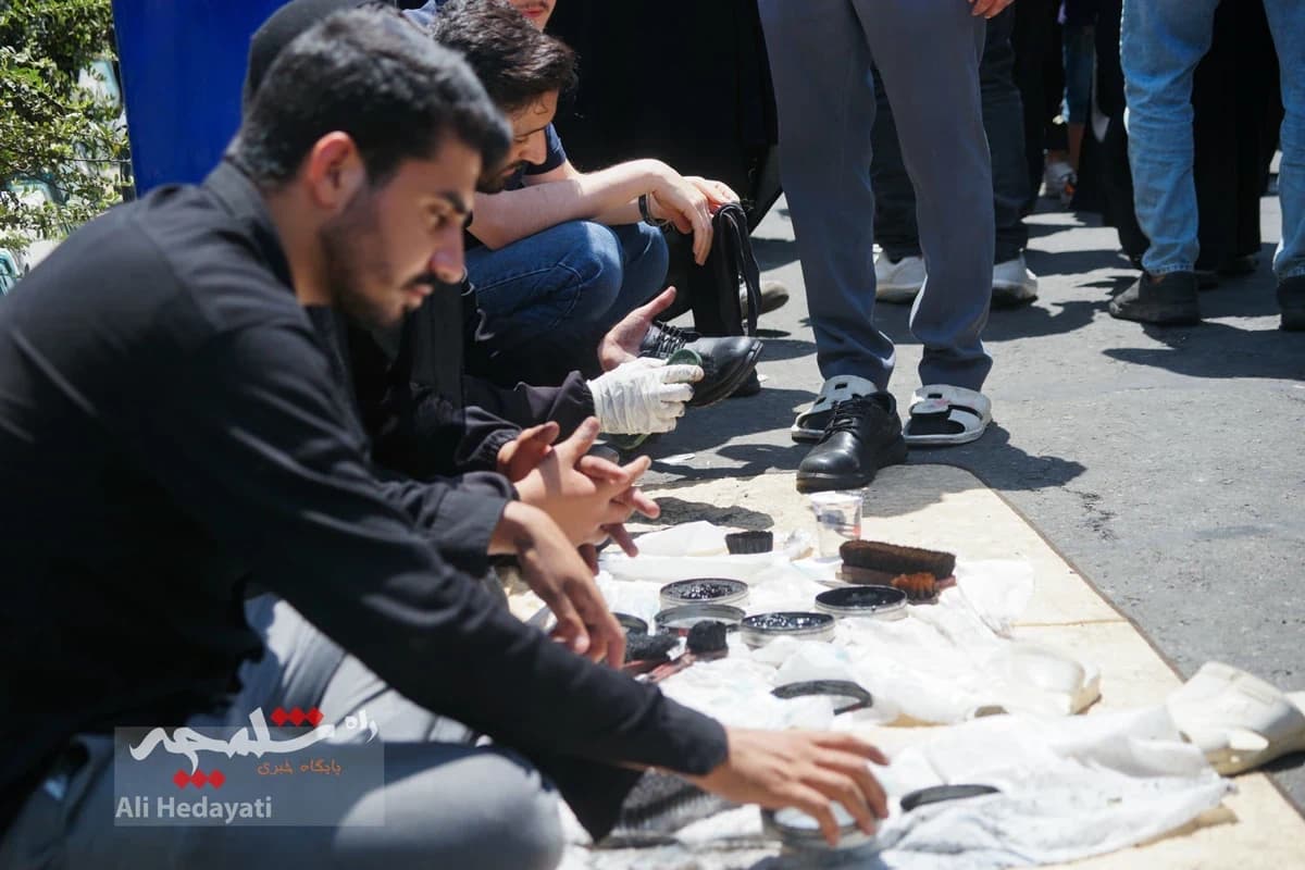 طنین عشق و دلدادگی اربعینی در تهران +تصاویر — تصویر 58