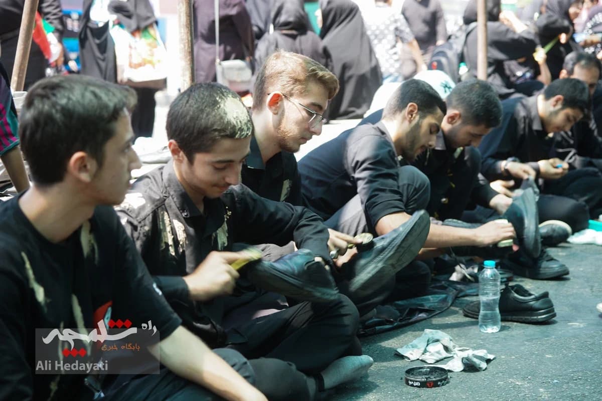طنین عشق و دلدادگی اربعینی در تهران +تصاویر — تصویر 59