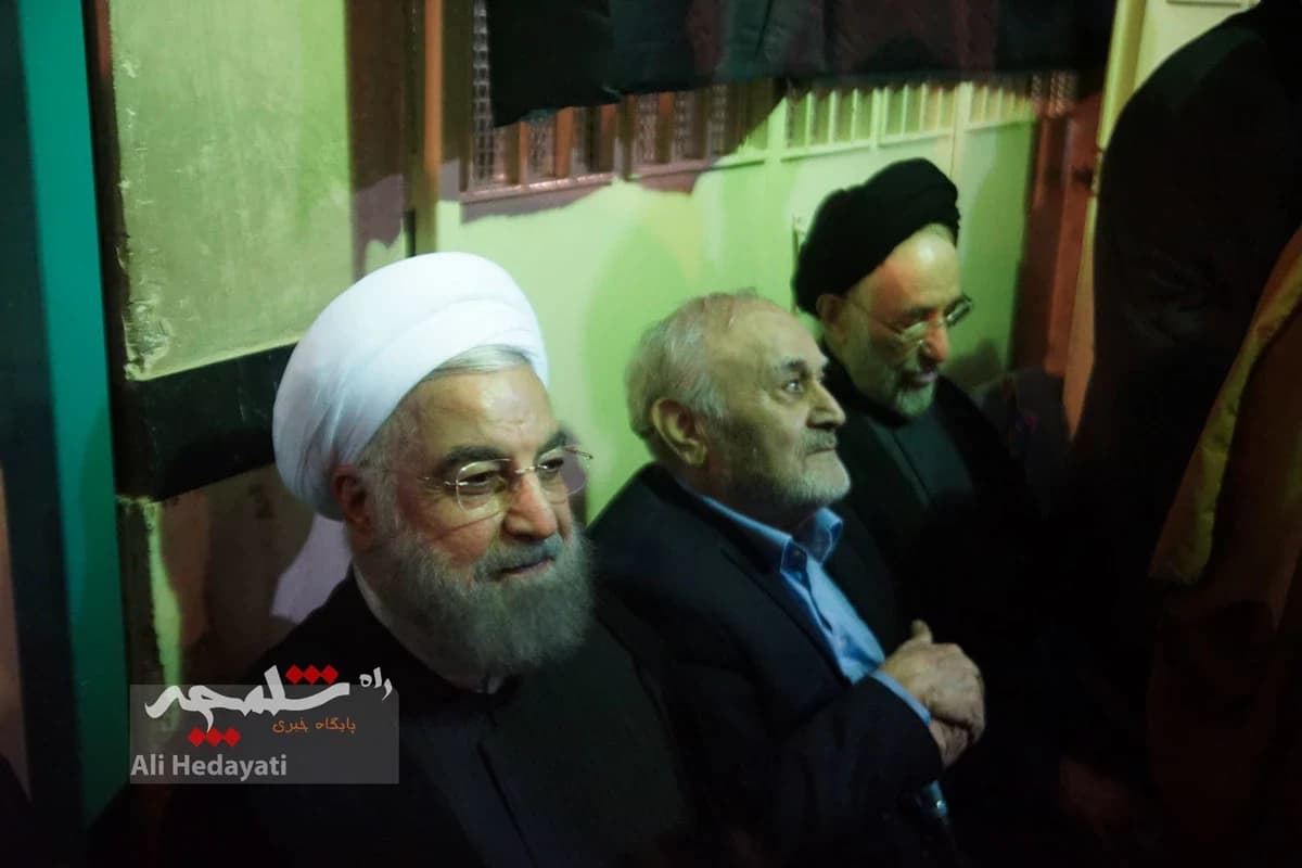 چه کسانی در مراسم ختم مادر همسر سیدحسن خمینی حضور داشتند؟ +تصاویر — تصویر 41