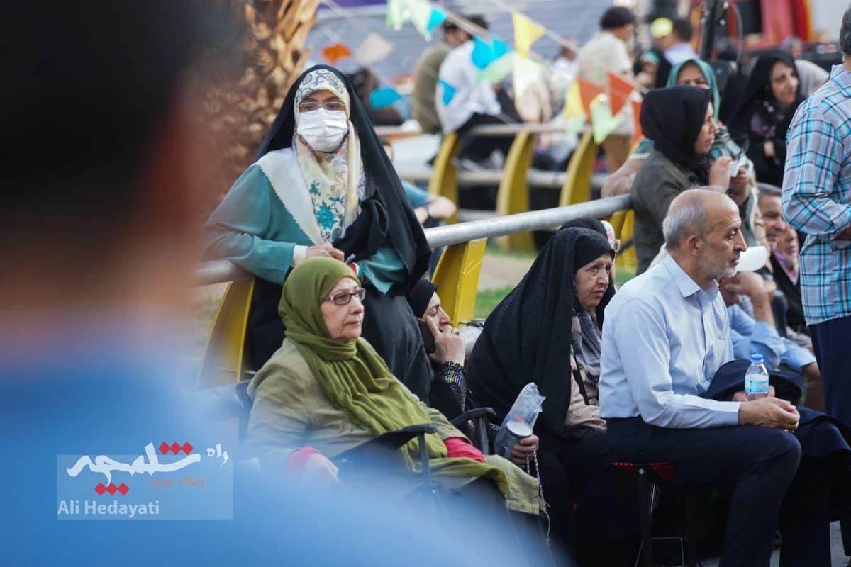 جشن «امت احمد» از میدان هفت تیر تا میدان ولیعصر(عج) +تصاویر — تصویر 17
