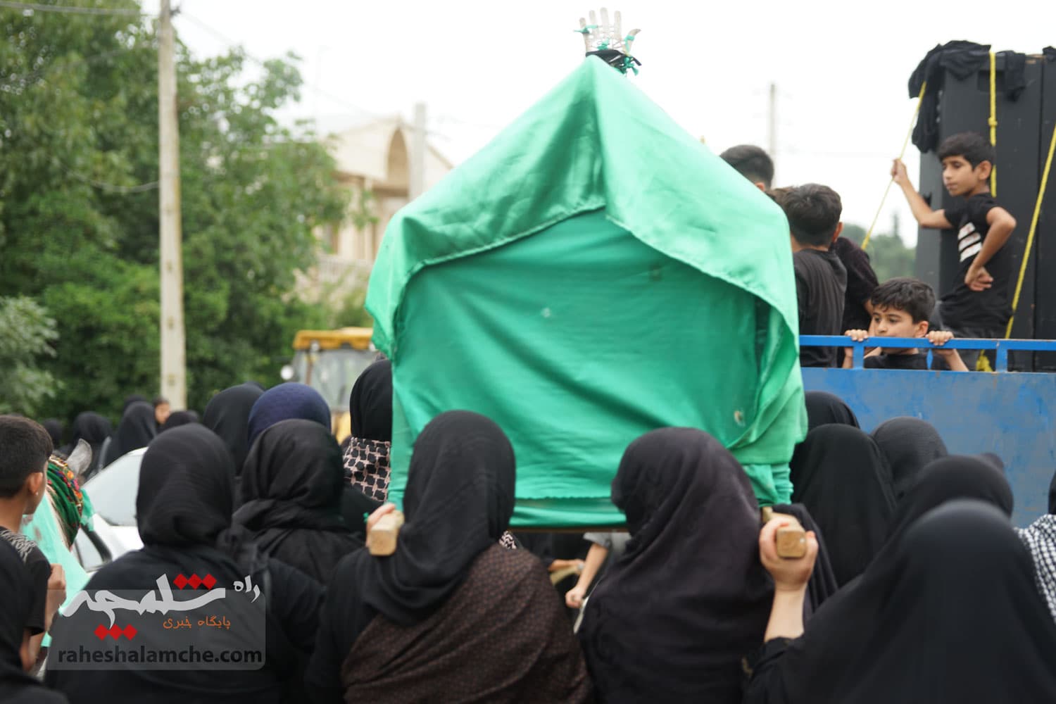 برپایی عاشورایی روستایی در بابل +تصاویر — تصویر 32