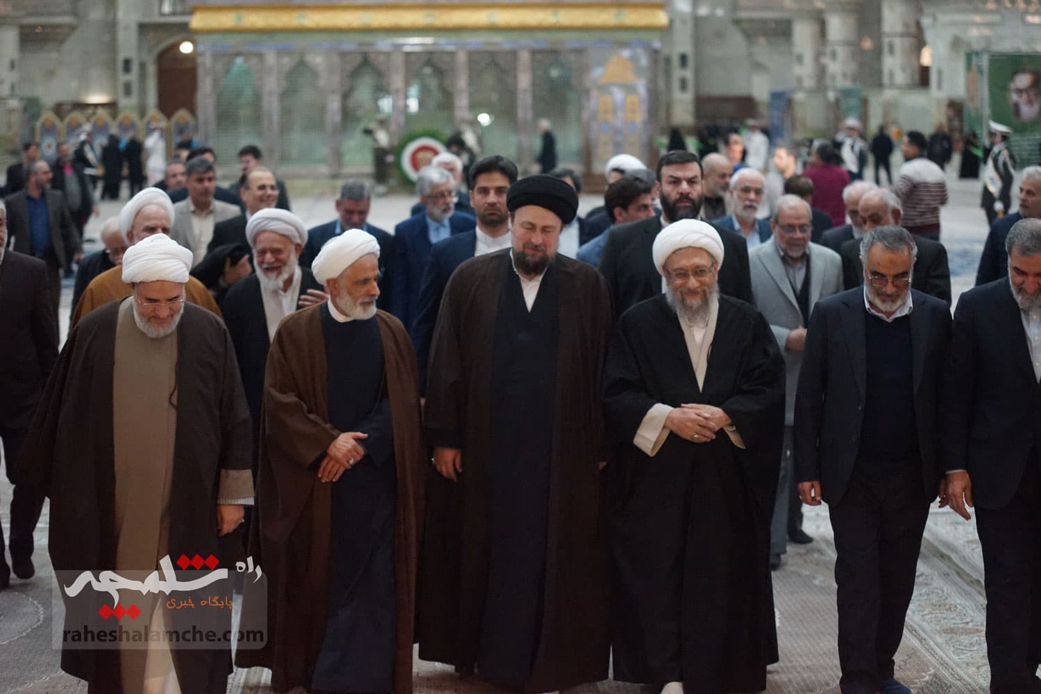تجدید میثاق اعضای مجمع تشخیص با آرمانهای امام راحل +تصاویر — تصویر 80