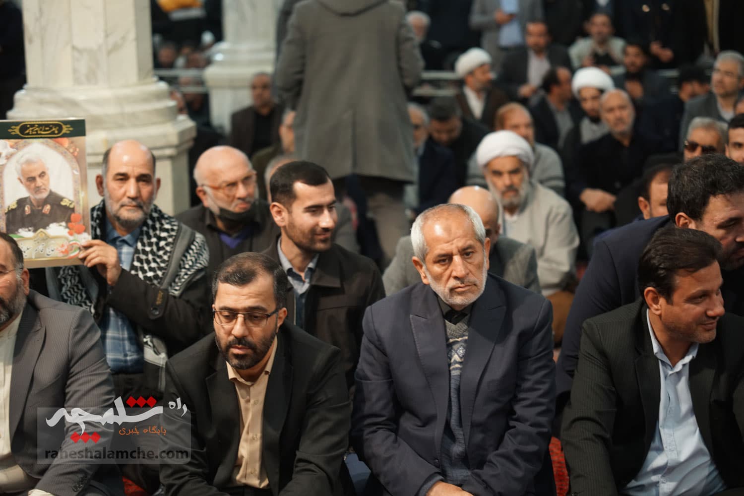 همه شخصیتهایی که در مراسم گرامیداشت شهدای عدالت حضور داشتند +تصاویر — تصویر 105