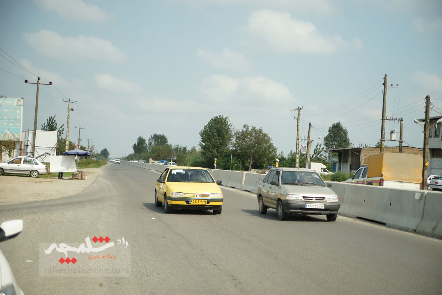 دردسرهای «نیوجرسی» در جاده بندپی بابل +تصاویر — تصویر 3