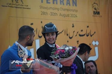 مسابقات قهرمانی پرش با اسب استان تهران برگزار شد +تصاویر — تصویر 155