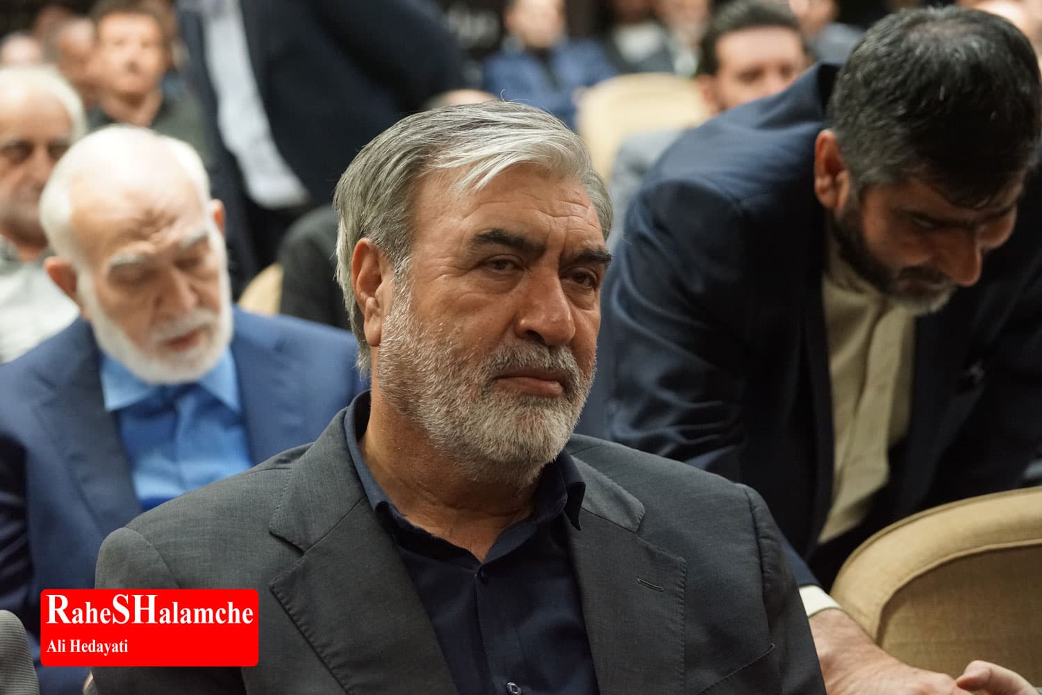 چه کسانی در مراسم ترحیم مادر حداد عادل بودند؟ +تصاویر — تصویر 94