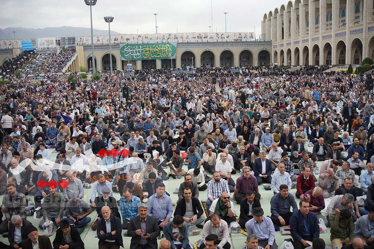 گزارش تصویری نماز عید فطر در مصلی امام خمینی(ره) تهران(2) — تصویر 38