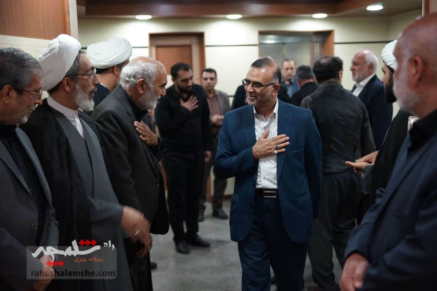 گزارش تصویری اختصاصی راه شلمچه از مراسم ختم حاج حبیبالله پورمحمدی — تصویر 17