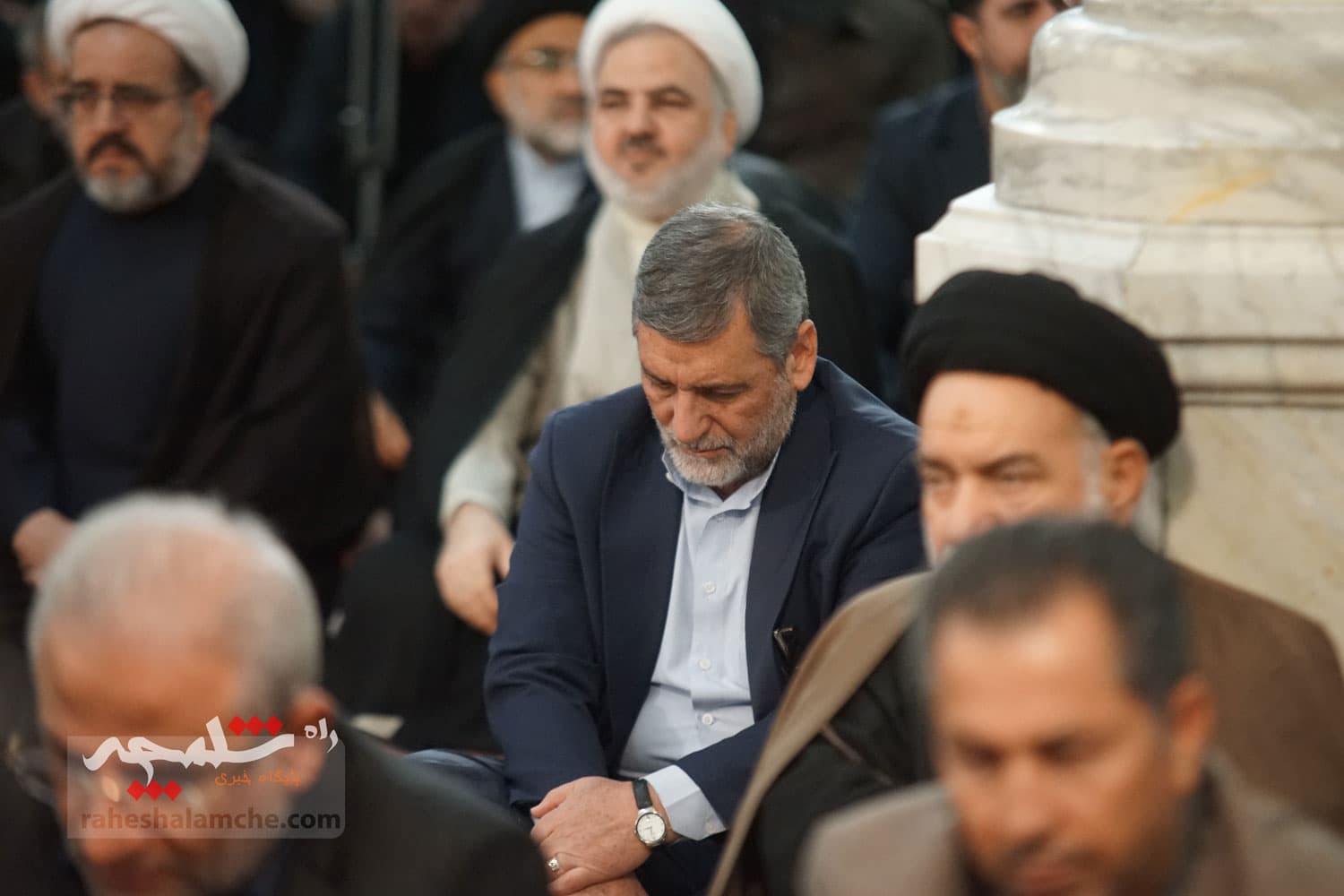 همه شخصیتهایی که در مراسم گرامیداشت شهدای عدالت حضور داشتند +تصاویر — تصویر 45