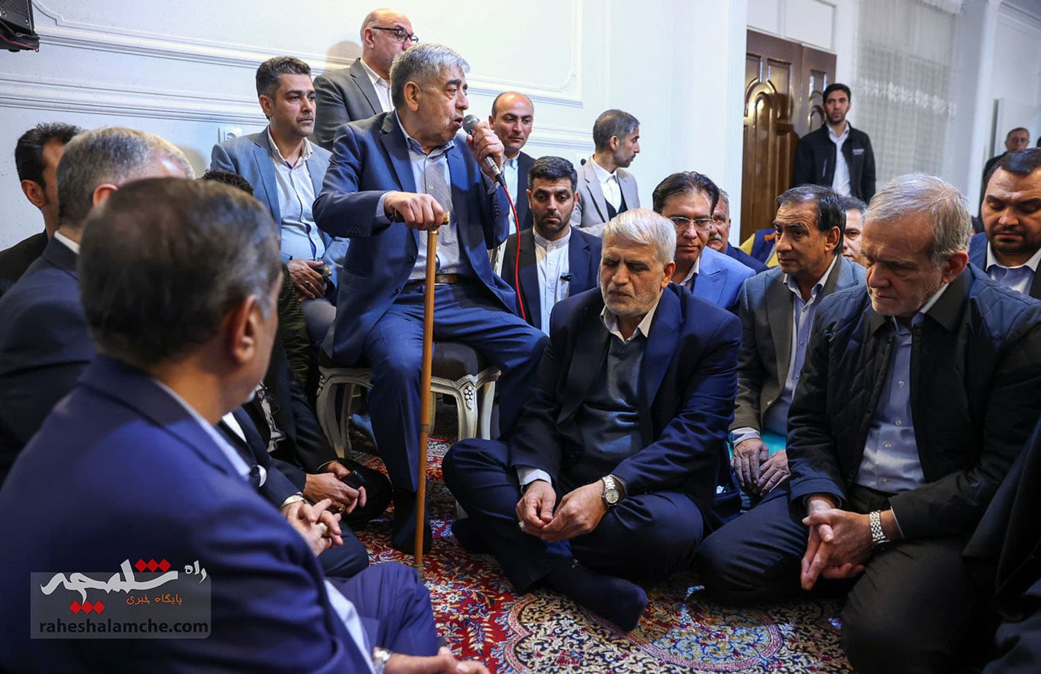 گزارش تصویری کامل سفر پزشکیان جنوب شرق تهران — تصویر 61
