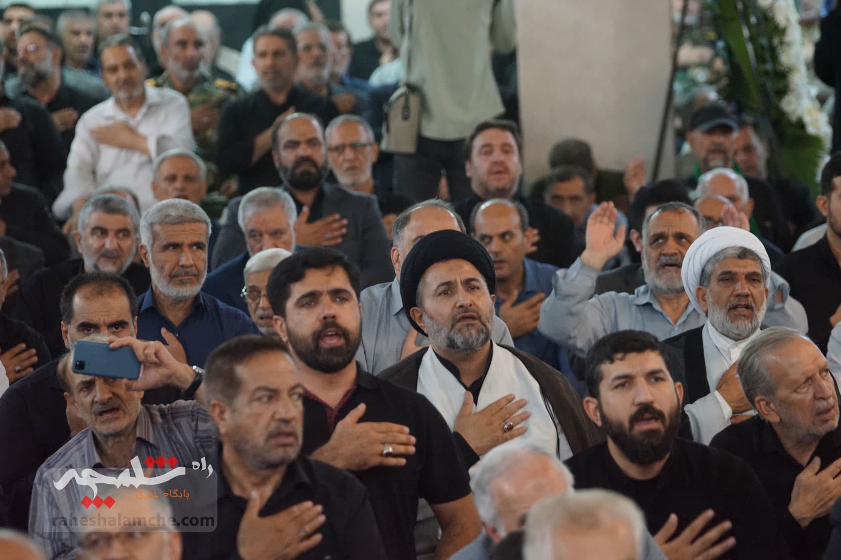 مراسم چهلمین روز شهادت سپهبد غلامعلی رشید برگزار شد +تصاویر — تصویر 68