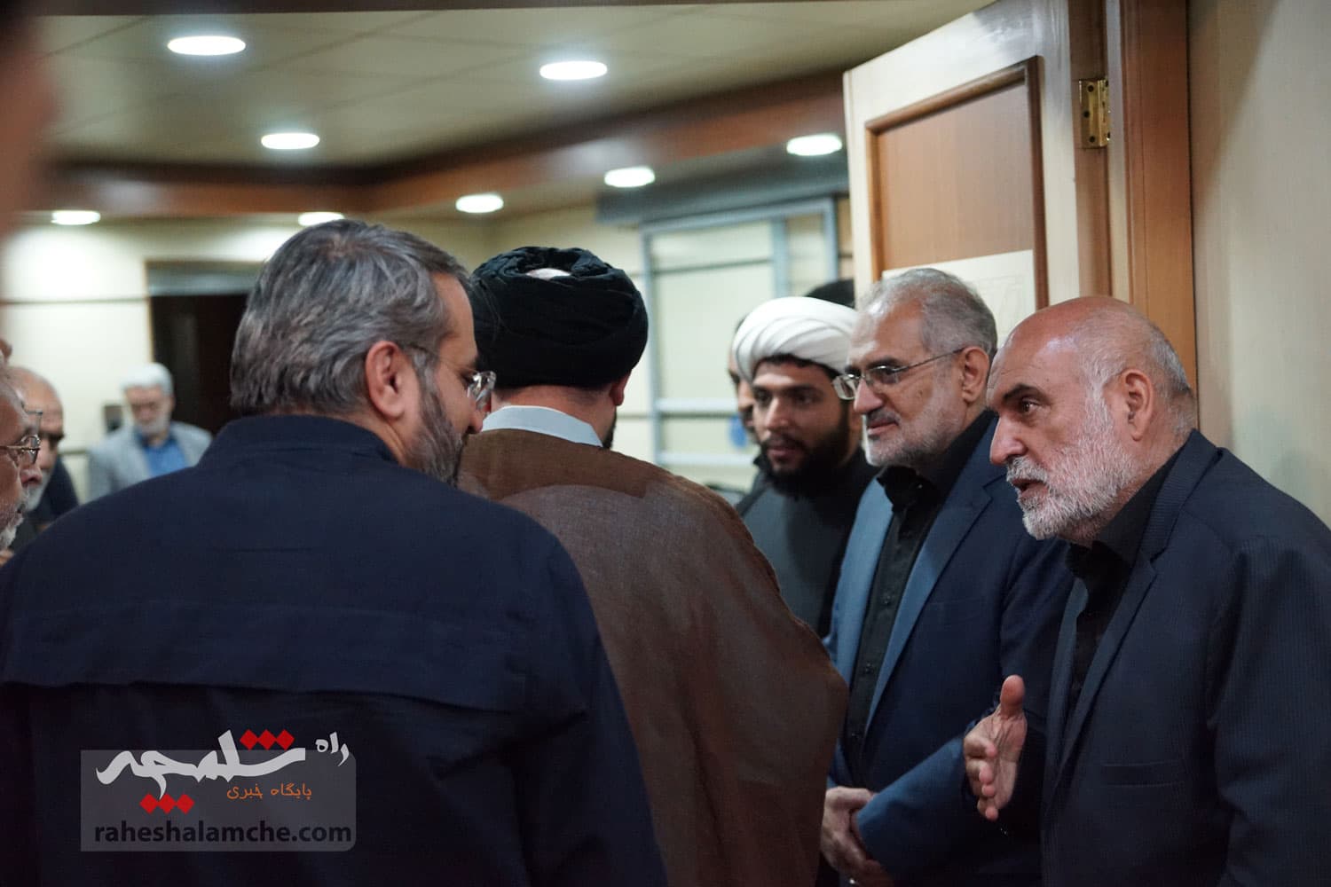 گزارش تصویری اختصاصی راه شلمچه از مراسم ختم حاج حبیبالله پورمحمدی — تصویر 109