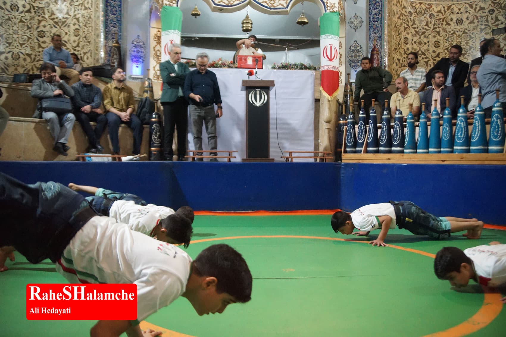 زنگ مقاومت در زورخانه شهید فهمیده نواخته شد + تصاویر — تصویر 77