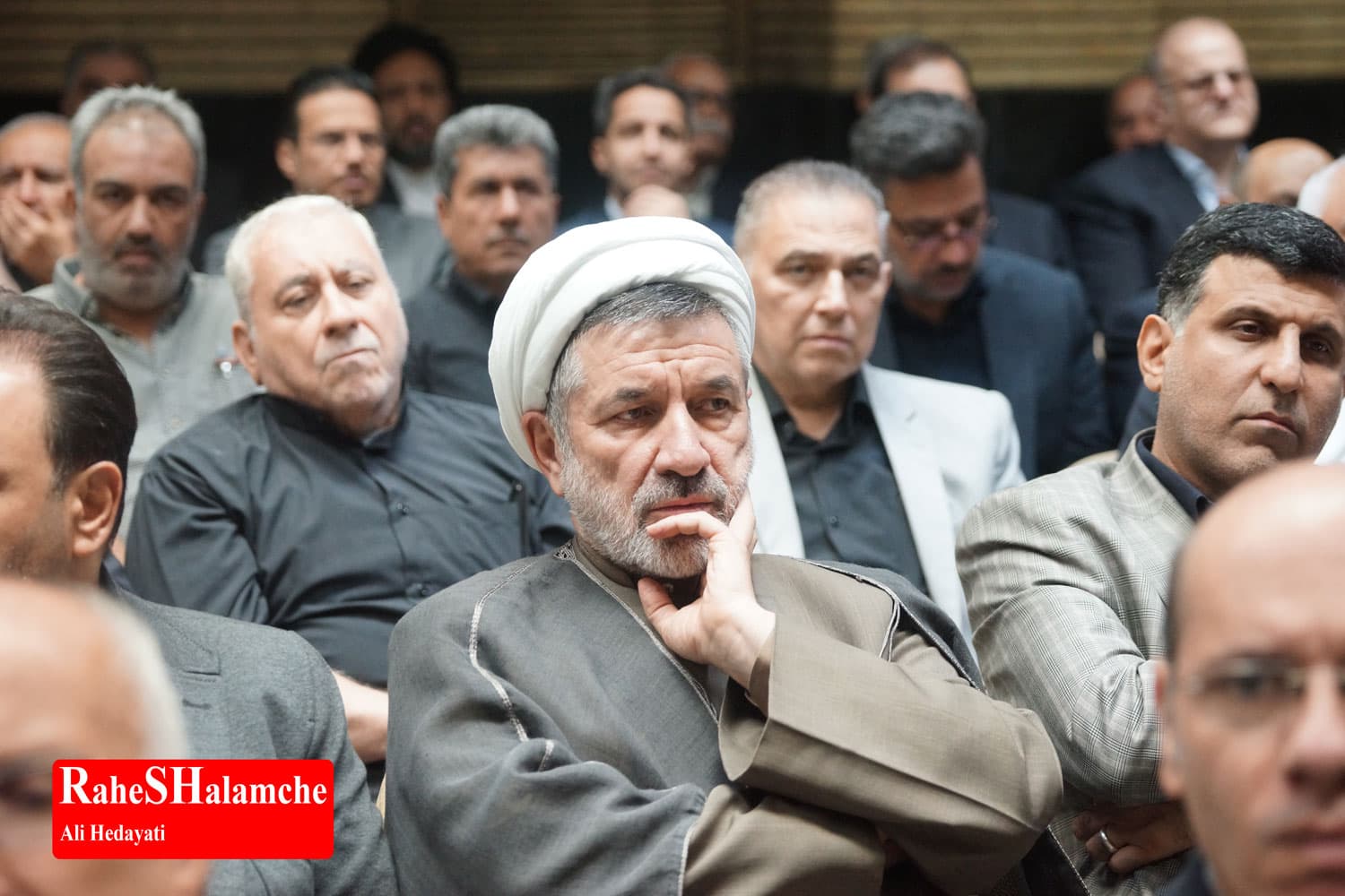 چه کسانی در مراسم ترحیم مادر حداد عادل بودند؟ +تصاویر — تصویر 65