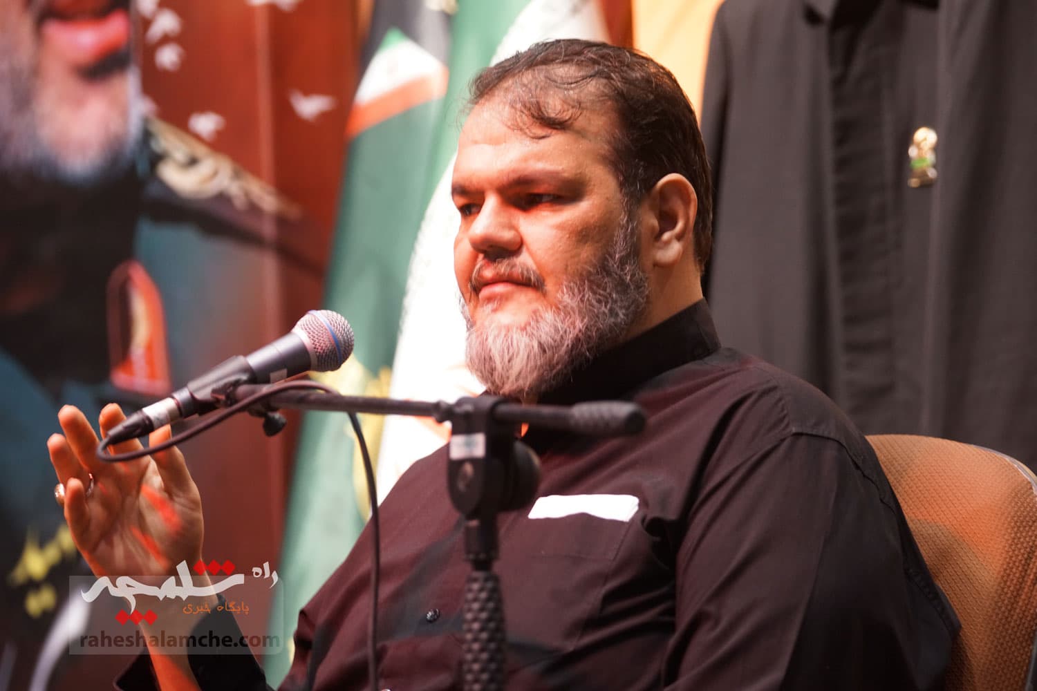 آئین گرامیداشت سرداران شهید محرابی و ربانی برگزار شد +تصاویر — تصویر 71