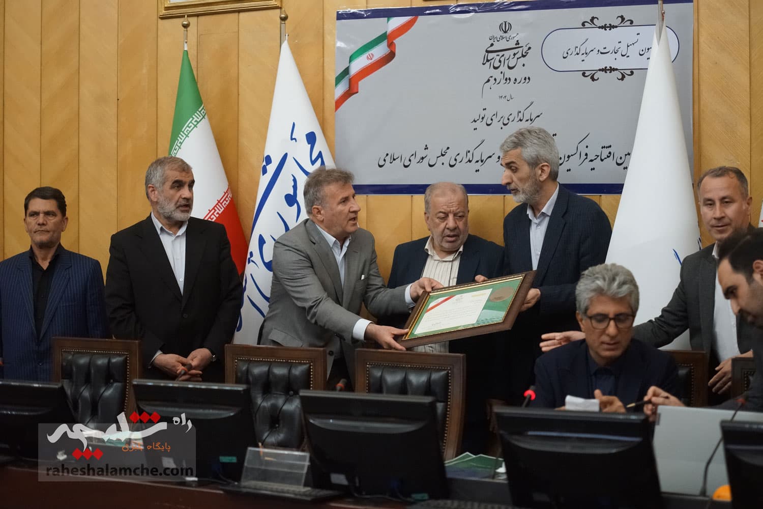 افتتاح فراکسیون «تسهیل تجارت و سرمایهگذاری» مجلس +تصاویر — تصویر 117